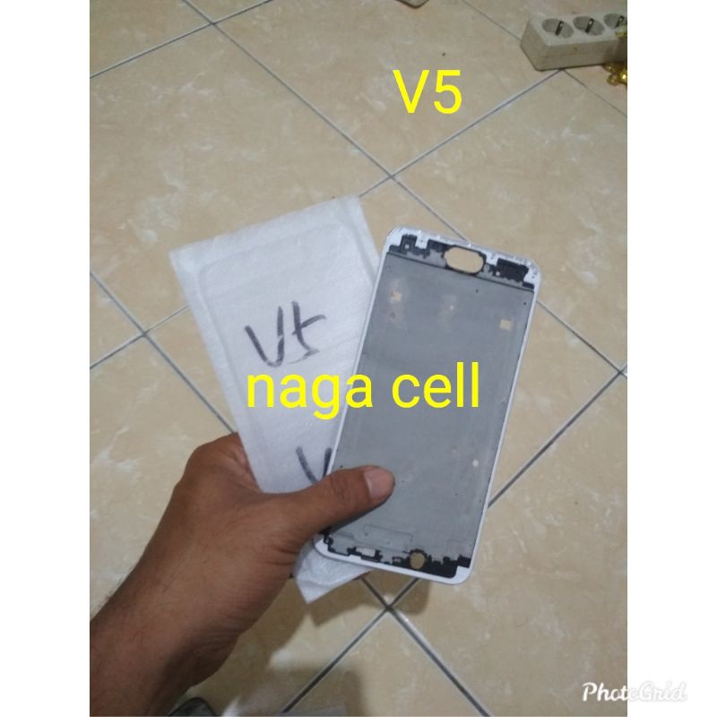 frame lcd vivo V5/ tatakan lcd vivo V5/ tulang tengah bezel bazel vivo V5 original