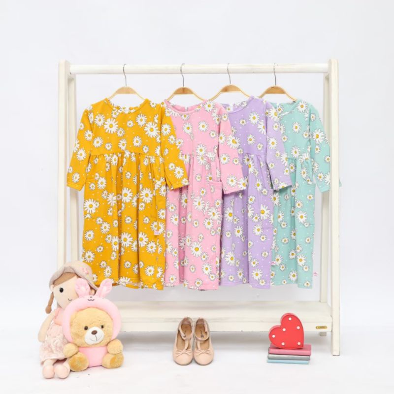 Viola Kids Gamis Anak Perempuan / Gamis Set Hijab