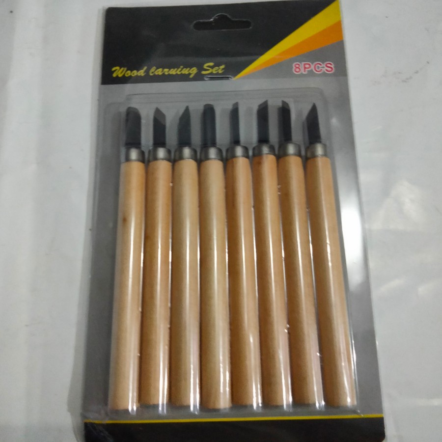 

pisau ukir set 8 pcs