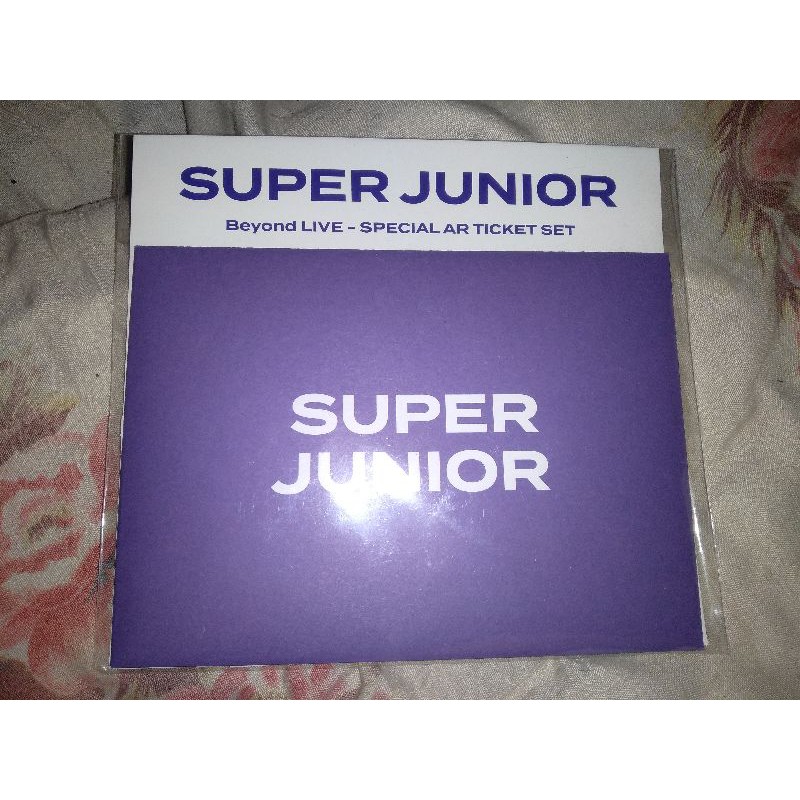 SUPER JUNIOR DONGHAE AR TICKET