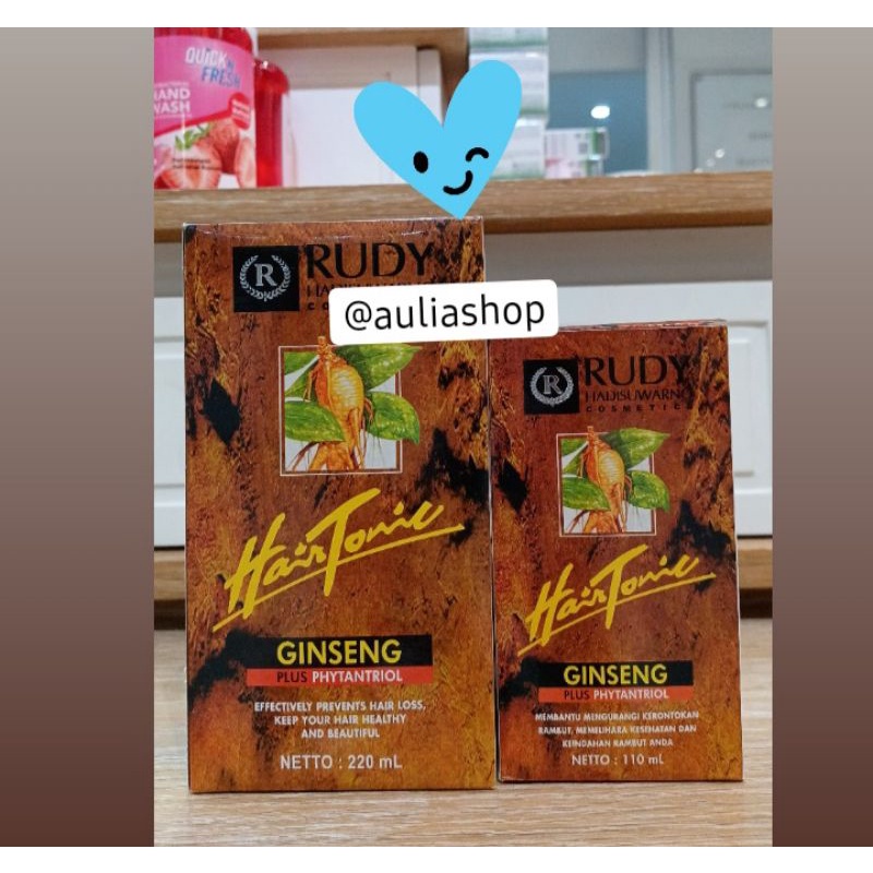 Rudy Hadisuwarno Hair tonic ginseng plus phytantriol