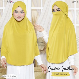 MAWADDAH JILBAB INSTAN MODEL CADAR METT JERSEY CADAR MAWADDAH JILBAB INSTAN MODEL CADAR METT JERSEY CADAR