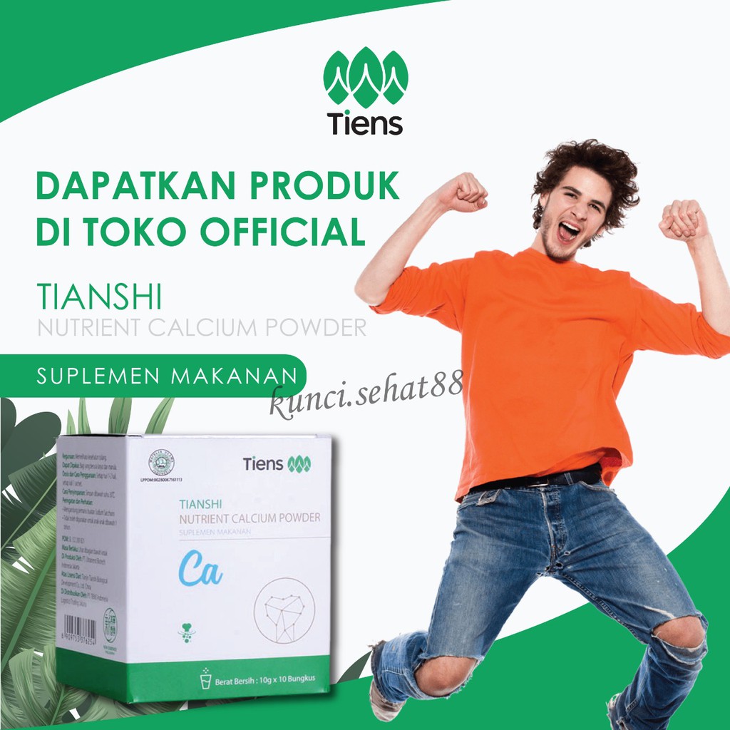 

Susu Kalsium Tiens Untuk Patah Tulang / Susu Ibu Hamil Menyusui / Susu Osteoporosis Kalsium - NHCP