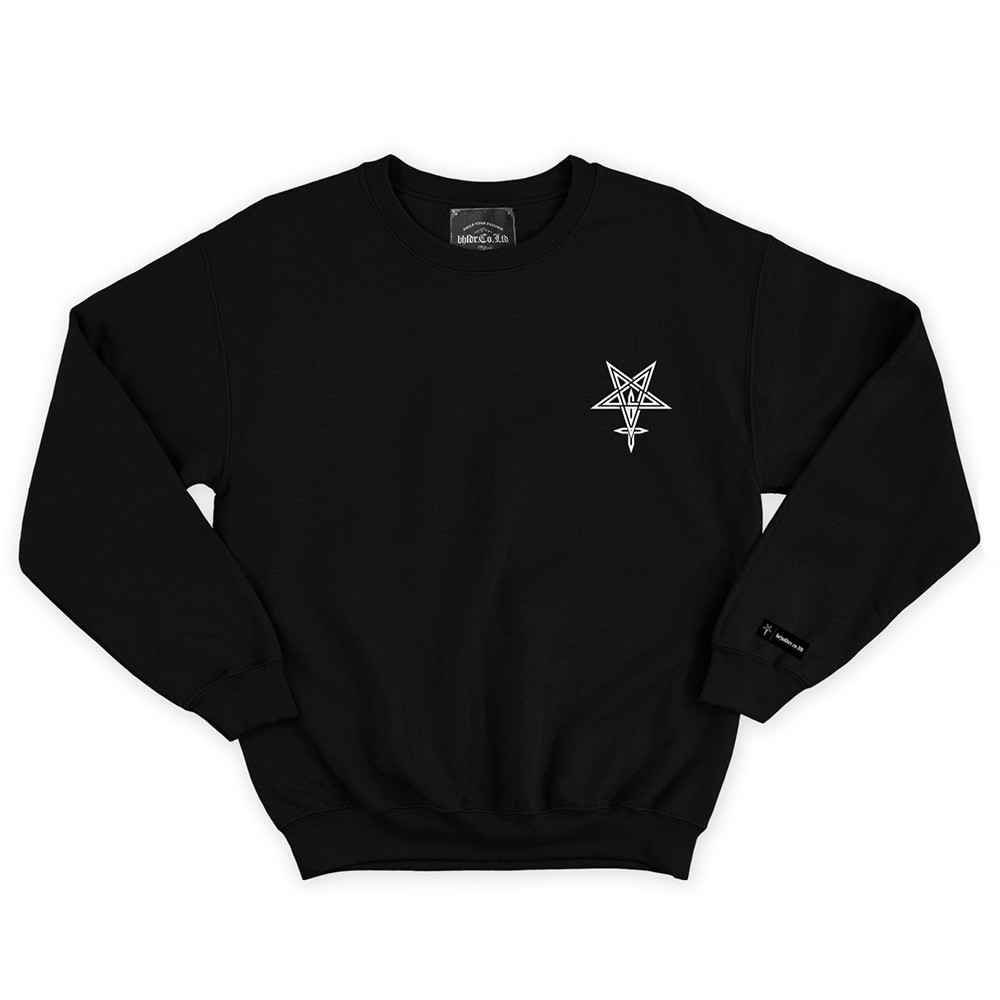 BEHOLDER Crewneck The Symbol Black
