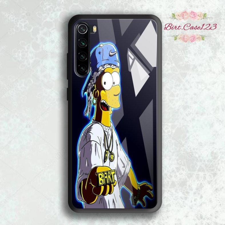 BC Case softcase silikon Gambar SIMPSON back case glass oppo samsung vivo xiaomi realme iphone etc