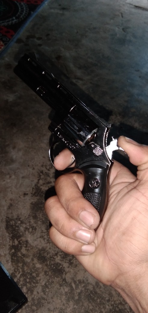 Korek Api Bara Pistol Phyton Revolver