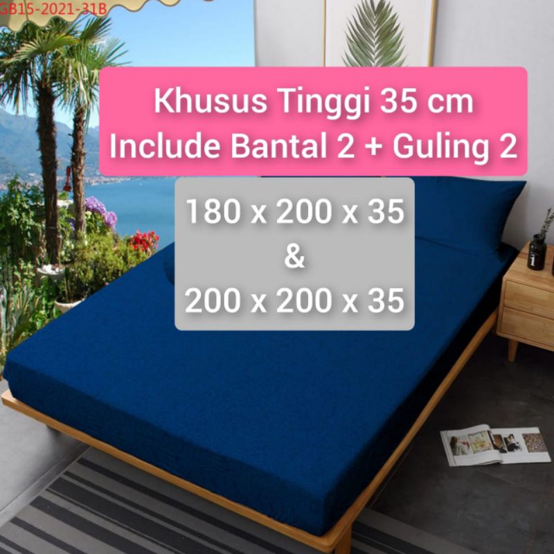 Sprei Polos tinggi 35 cm