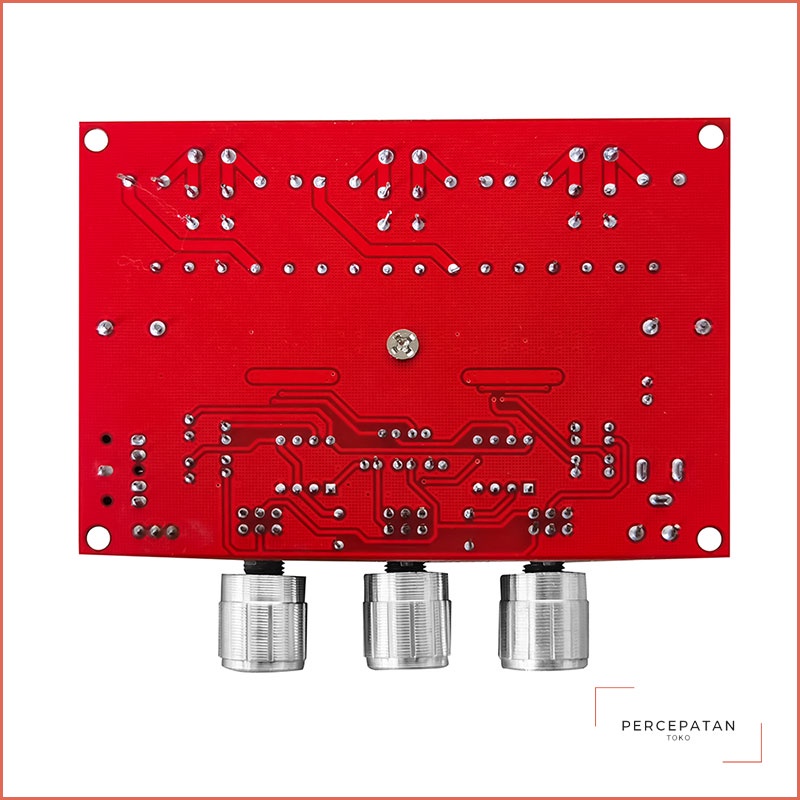 【XH-M139】 2.1 channel digital power amplifier board tegangan lebar 12V-24V 【TPA3116D2】 Daya tinggi 2*50W+100W