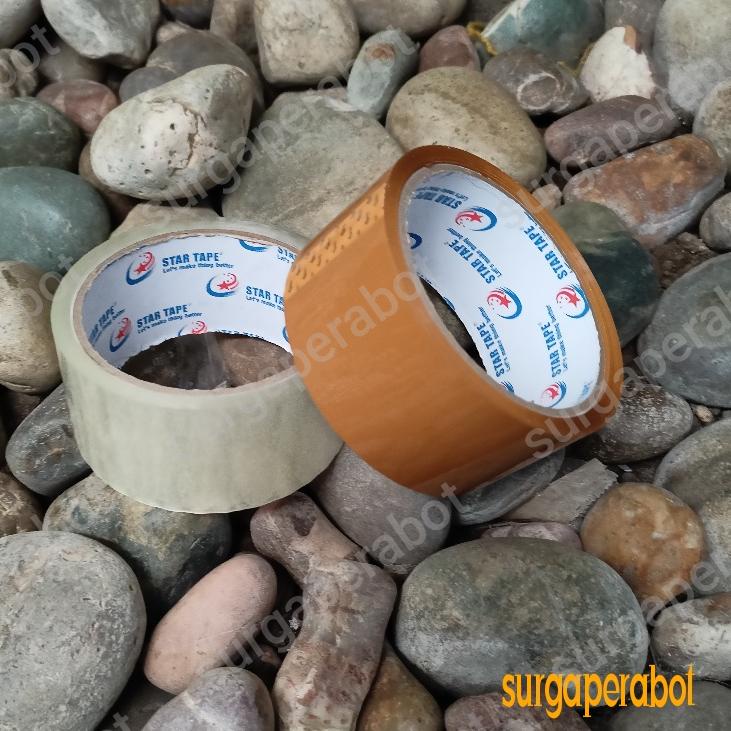 

Murah Banget HJIPM Lakban Bening - Coklat 45mm x 50Yard Solatip Ekonomis Murah 2 Inch W91 Terbaru
