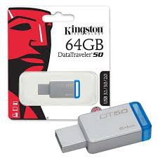 FLASHDISK KINGSTON DT50 64GB Support USB2.0 USB3.0