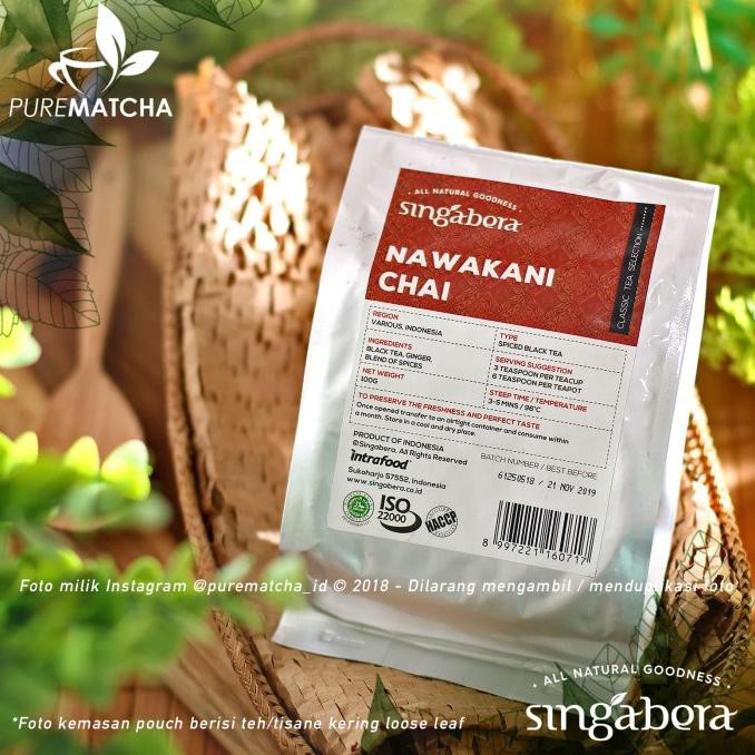 

Jual Singabera Teh Premium Indonesia - Singabera Nakawani Chai Tea 100 Gr Teh