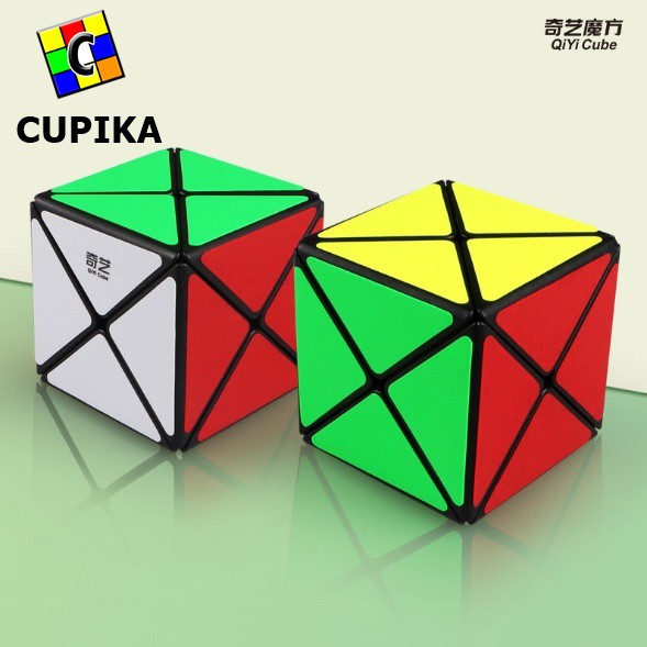 Rubik QiYI 3x3 Dino X Cube Black Base Qi Yi Dino Cube X Cube Original Ori