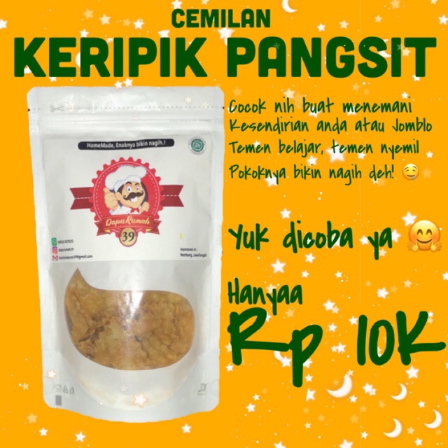 

Keripik Pangsit Enak Murah