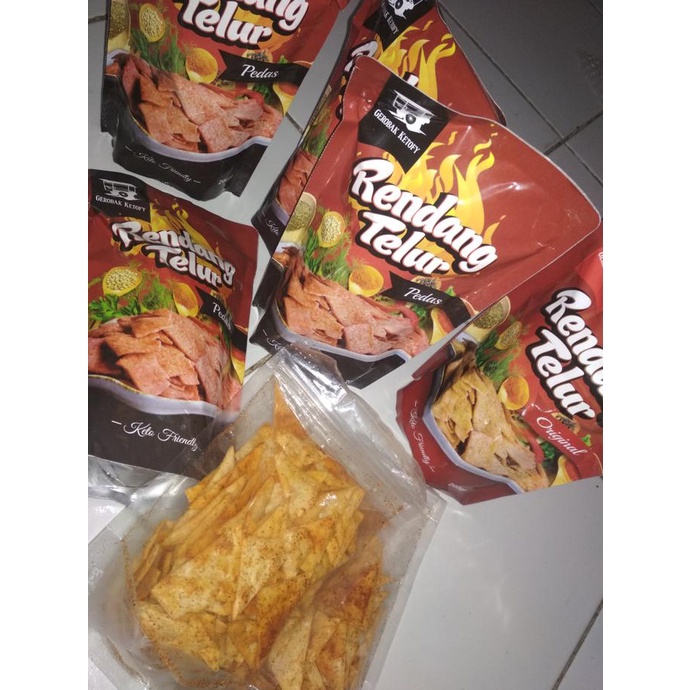 

Diskon Keripik Rendang Telur Pedas