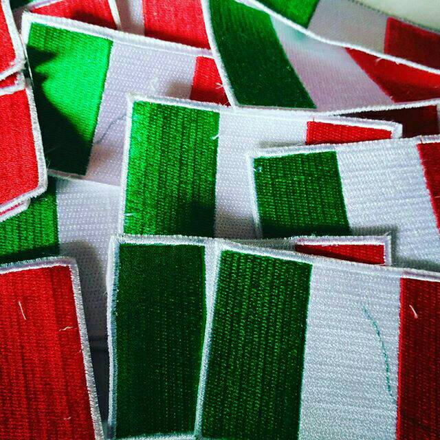 Emblem bendera italia