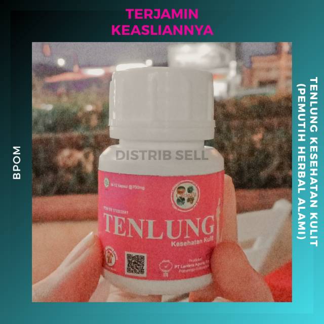 [ORIGINAL] JAMU TENLUNG PEMUTIH BADAN TERAMPUH - KESEHATAN KULIT - Pencerah Wajah Alami - Sudah BPOM