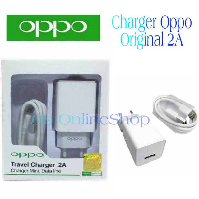 Charger Oppo Original 100% 2A [ ORIGINAL 100% ] Casan Oppo