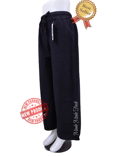 CELANA KULOT JEANS PANJANG JUMBO HITAM ALL SIZE JUMBO XXXL BLACK AIM COLLECTION