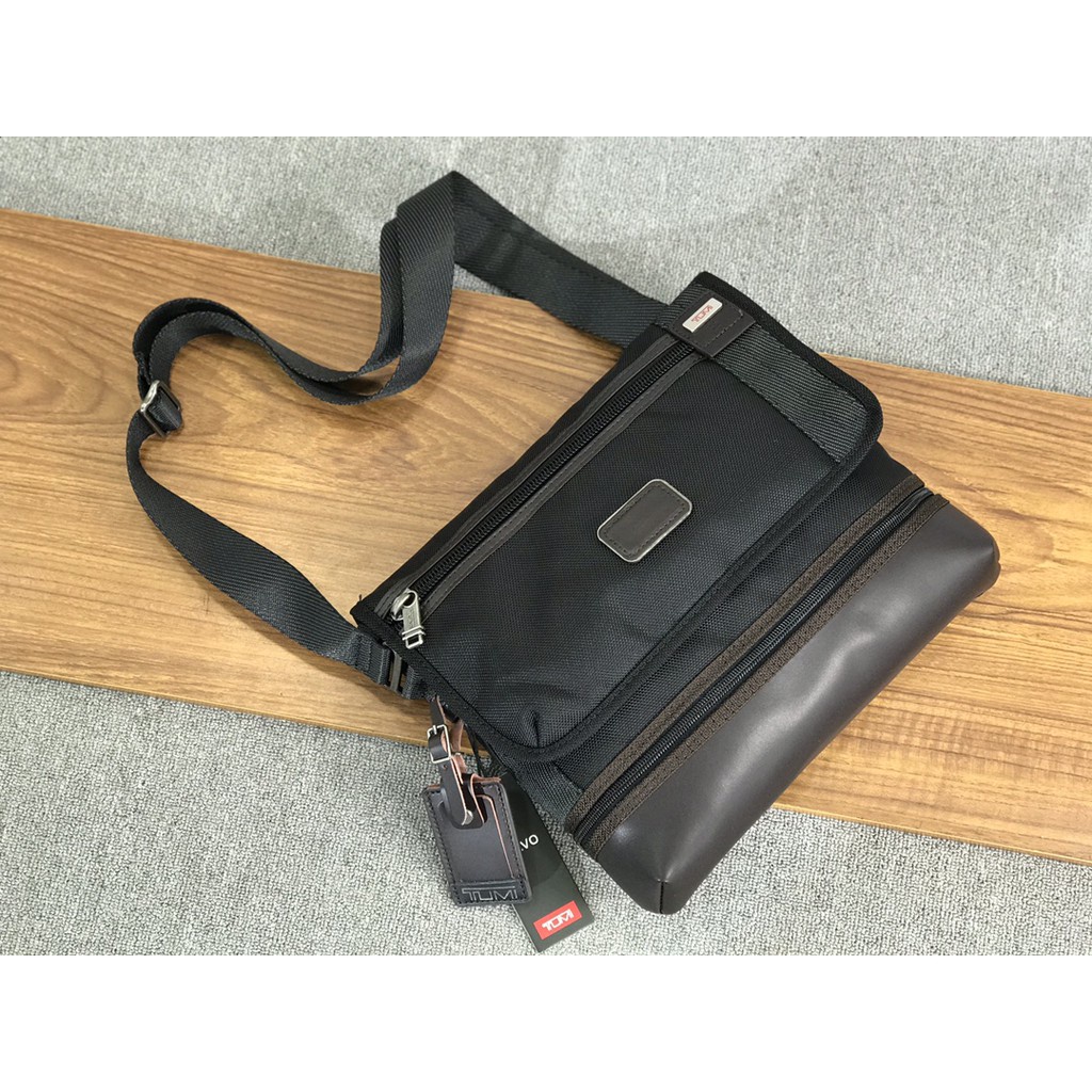 TAS SELEMPANG TUMI TRAVIS ALPHA BRAVO 100% SUPER MIRROR IMPORT QUALITY