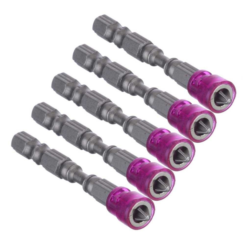 Terlariss !! Mayitr Kepala Obeng Magnetic Screwdrivers Hex S2 PH2 5 PCS