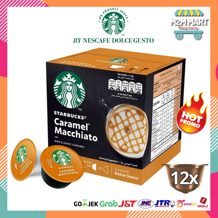 

Kopi Starbucks Caramel Macchiato / Kopi Nescafe Dolce Gusto Capsule