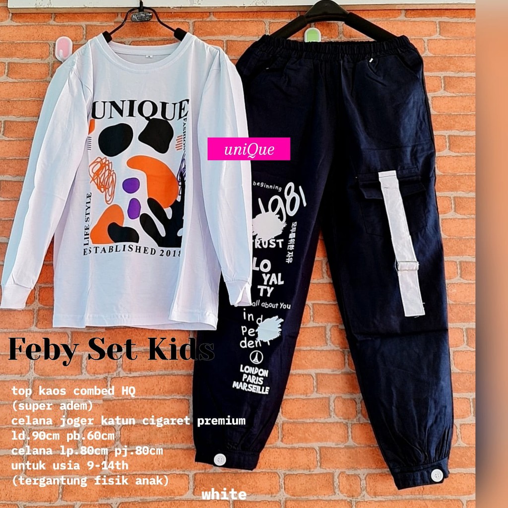 FEBY SET KIDS BY UNIQUE