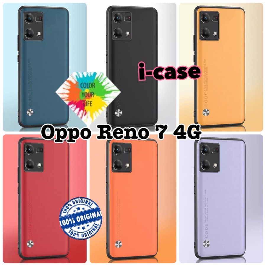 OPPO RENO 7 5G RENO7 4G SOFT CASE CODE LEATHER RENO 7Z RENO7 Z SERIES