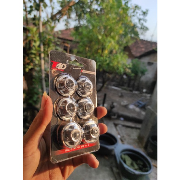 RING PEMANIS RANGKA PEMANIS RANKA BELAKANG PEMANIS SHOCK PEMANIS SKOK BELAKANG CROM CNC ALUMINIUM