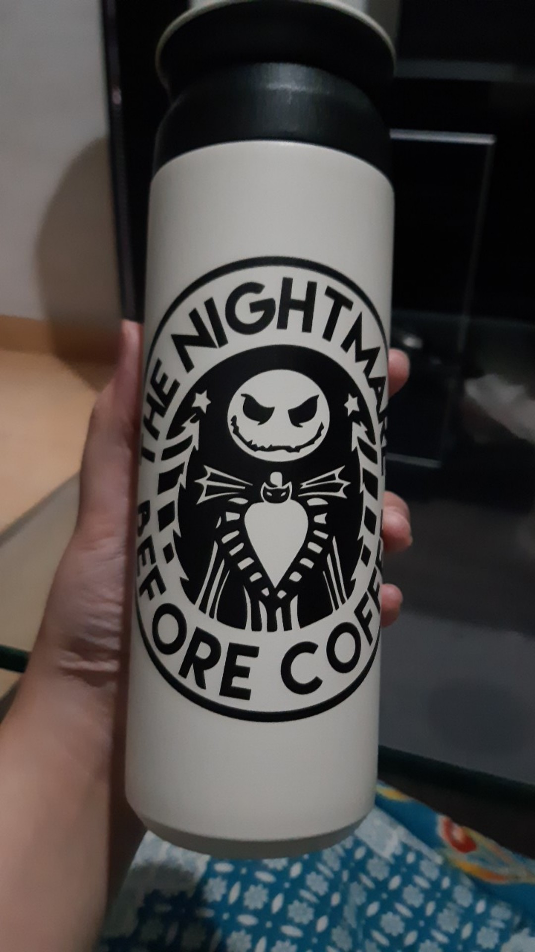 Twin Digital Tumbler Custom Botol Minum Tumbler Termos 500ml - Tumbler Japan Print