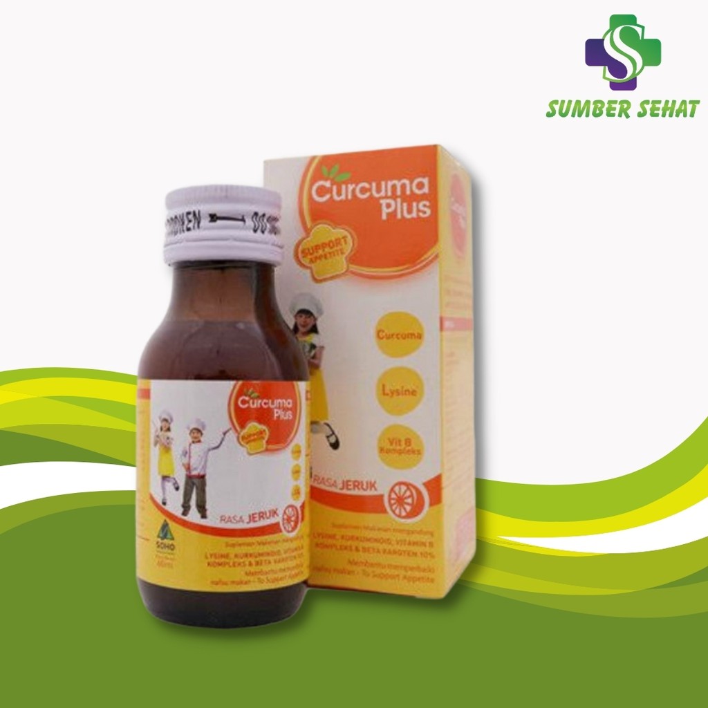 CURCUMA PLUS LYSINE JERUK 60ML