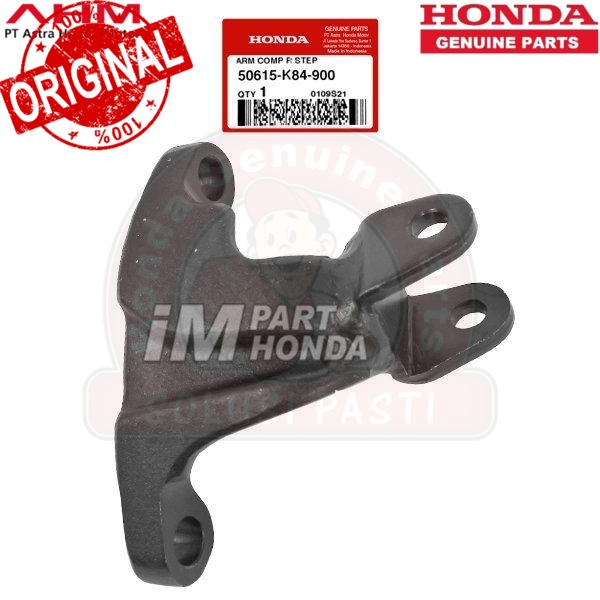 Original !! Dudukan Foot Step Depan Kanan Arm Comp R Step CRF 150 L 50615-K84-900 50615K84900 Jamina