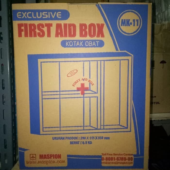 Kotak p3k Mk 11/ kotak p3k dinding/ p3k