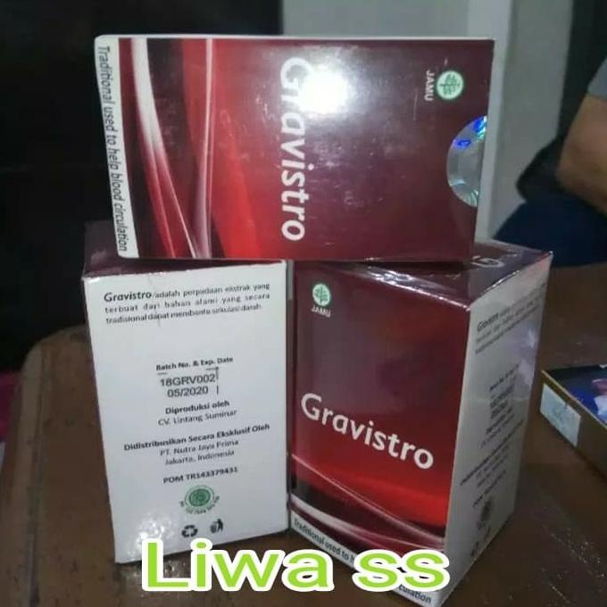 ORIGINAL Gravistro Obat Herbal Jantung Koroner ampuh Origi al Asli