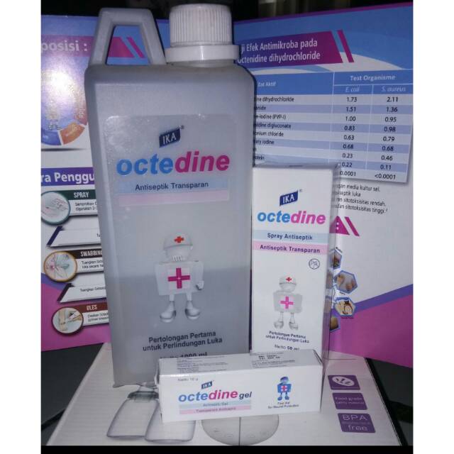 octedine spray untuk luka isi 50 ml