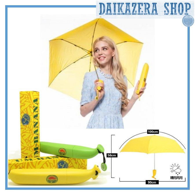 Payung Pisang / Creative Banana Umbrella UV Protection