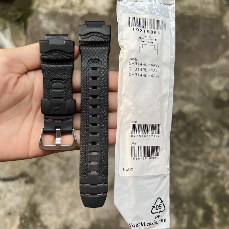 Strap tali jam tangan casio g-shock original G-314RL 4A band G 314RL