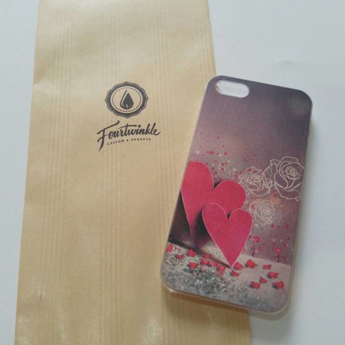 Casing iphone 5 5s kado valentine lucu hard case