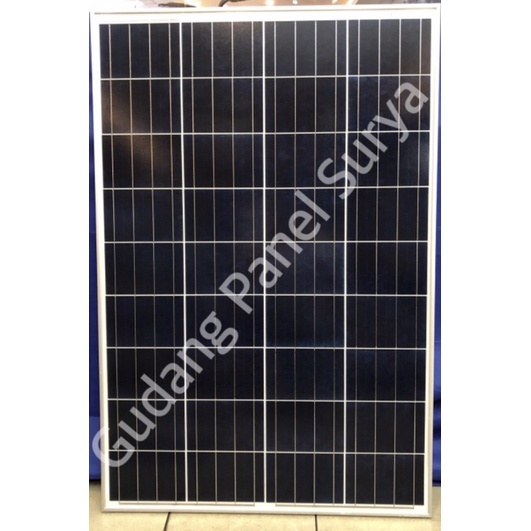 solar panel surya solarcell 100wp poly   packing kayu