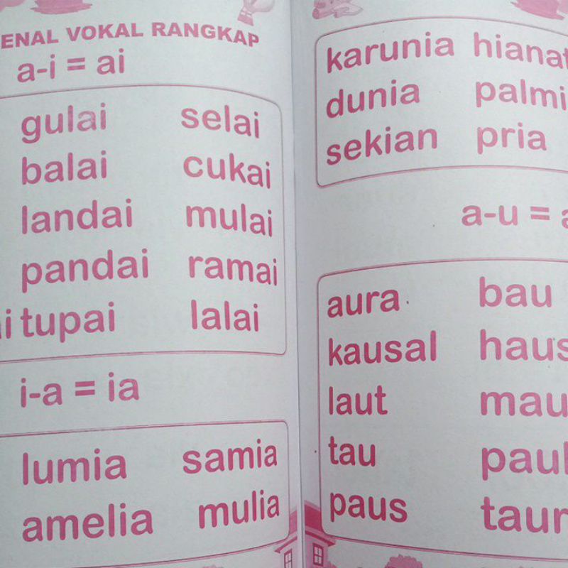 Buku Aku Pintar Membaca dan Menulis