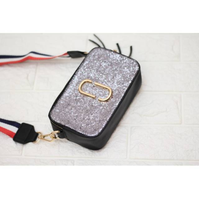 TAS IMPORT MURAH / MJ SNAPSHOT MURAH / LONG GLITTER SNAPSHOT