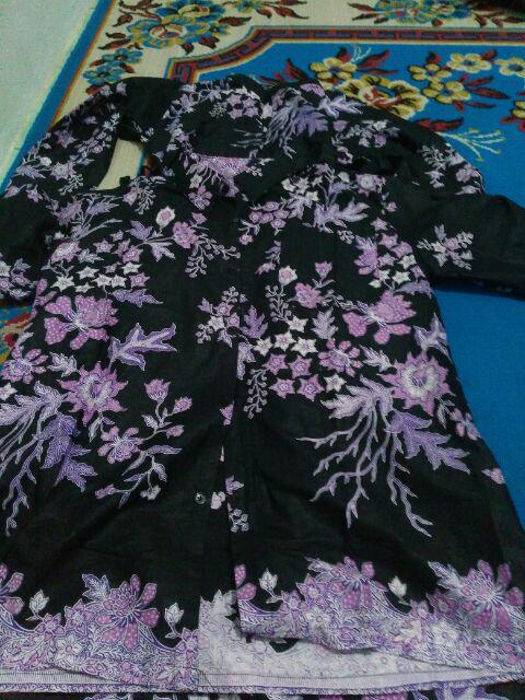 Maura Couple - Sania Ruffle Batik Couple Ori Ndoro Jowi Dnt Garansi