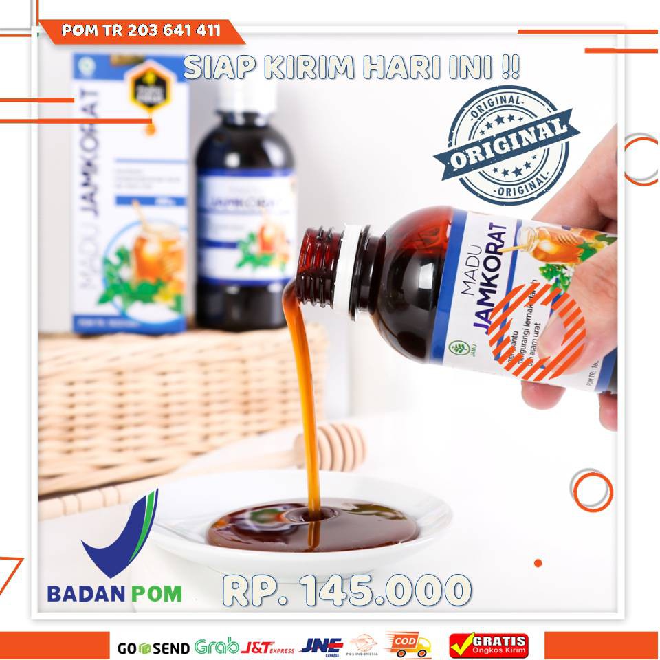 Madu Jamkorat untuk penyembuhan Spesialis obat kolestrol asam urat Terbukti Ampuh Bisa COD
