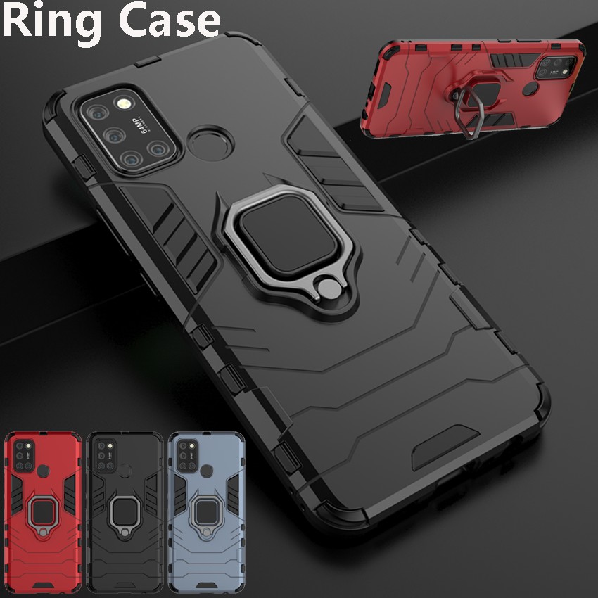 Hard Case Dengan Ring Bracket Magnetik Tahan Guncangan