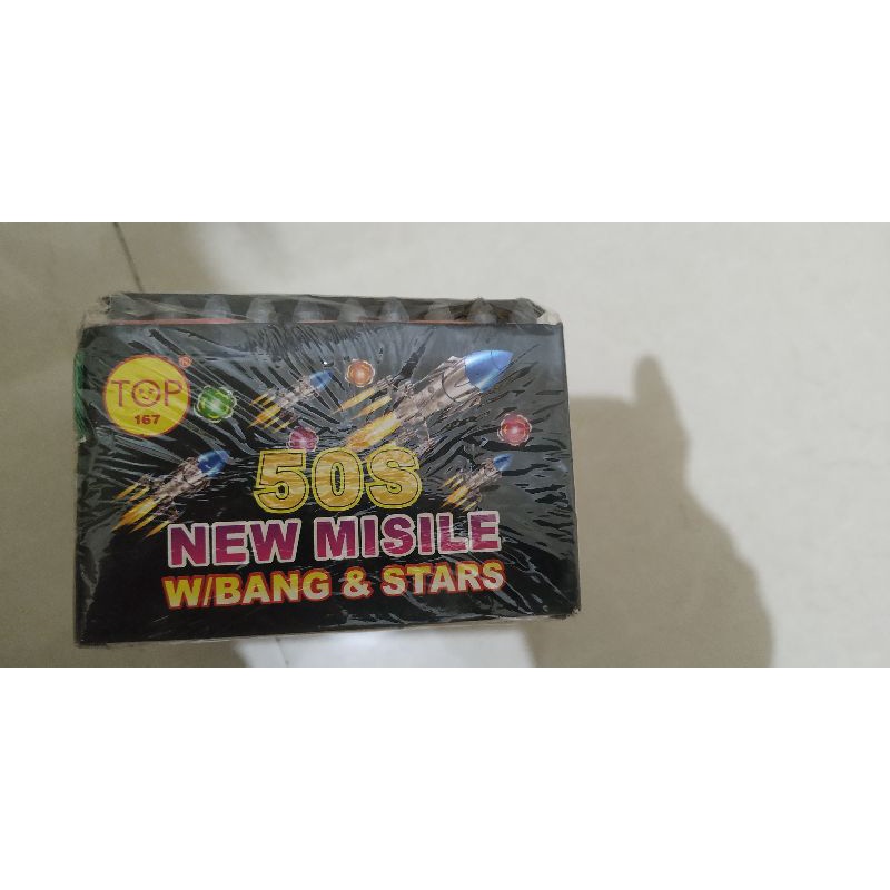 Kembang Api Misil 50 Shot