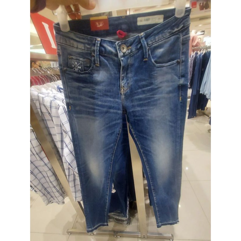 Celana wanita LOGO JEANS original size S M L XL XXL NEW ARRIVAL