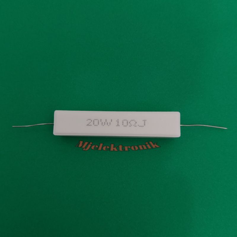 Resistor 20 Watt 10Ohm, Ukuran ohm bisa requst 1 - 300Ohm