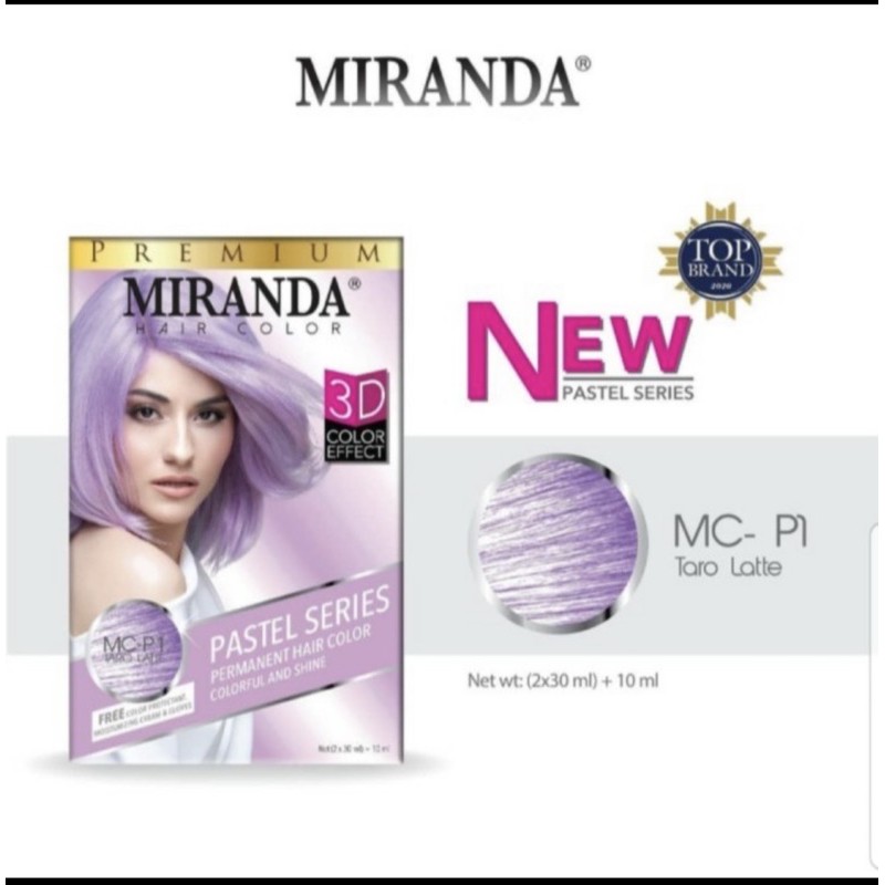 MIRANDA Hair Color Pastel Series 3D 30 ml