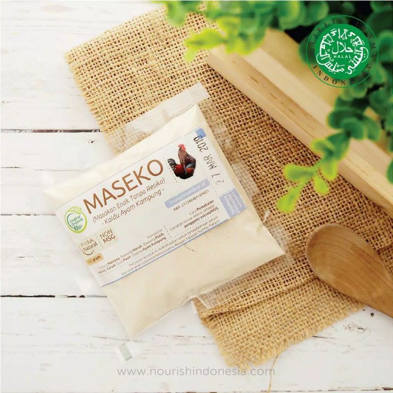 

Maseko Kaldu Ayam Kampung Repack 100 gram