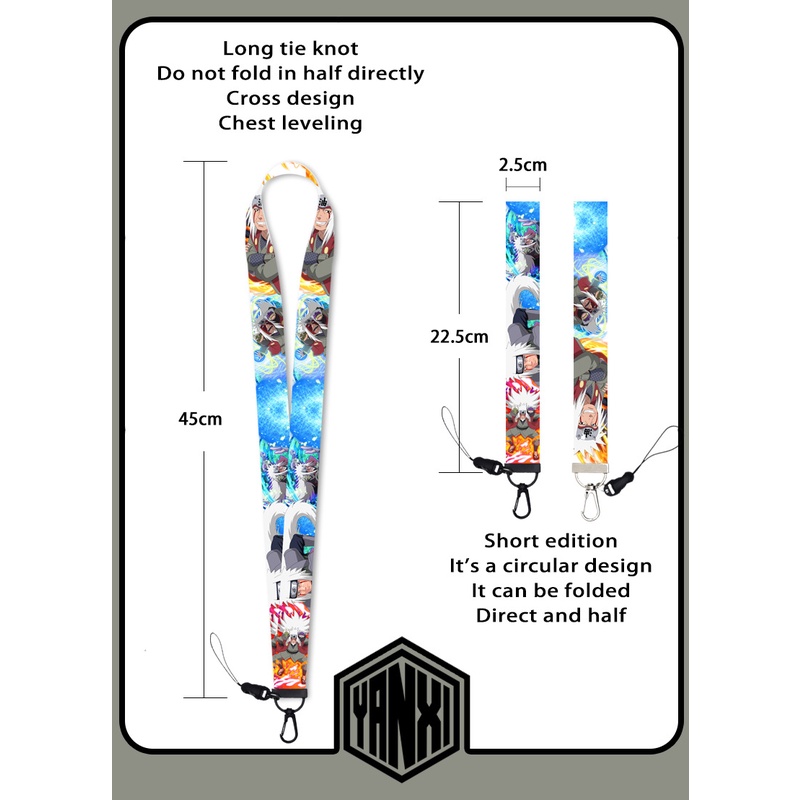 Tali lanyard Handphone Desain ninja Kreatif