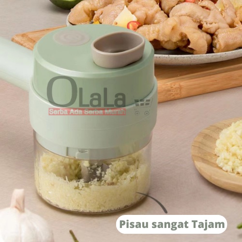 ELECTRIC HAND HELD COOKING HAMMER VEGETABLE FOOD CHOPPER PORTABEL SIMPEL MINIMALIS OLL-KB0008